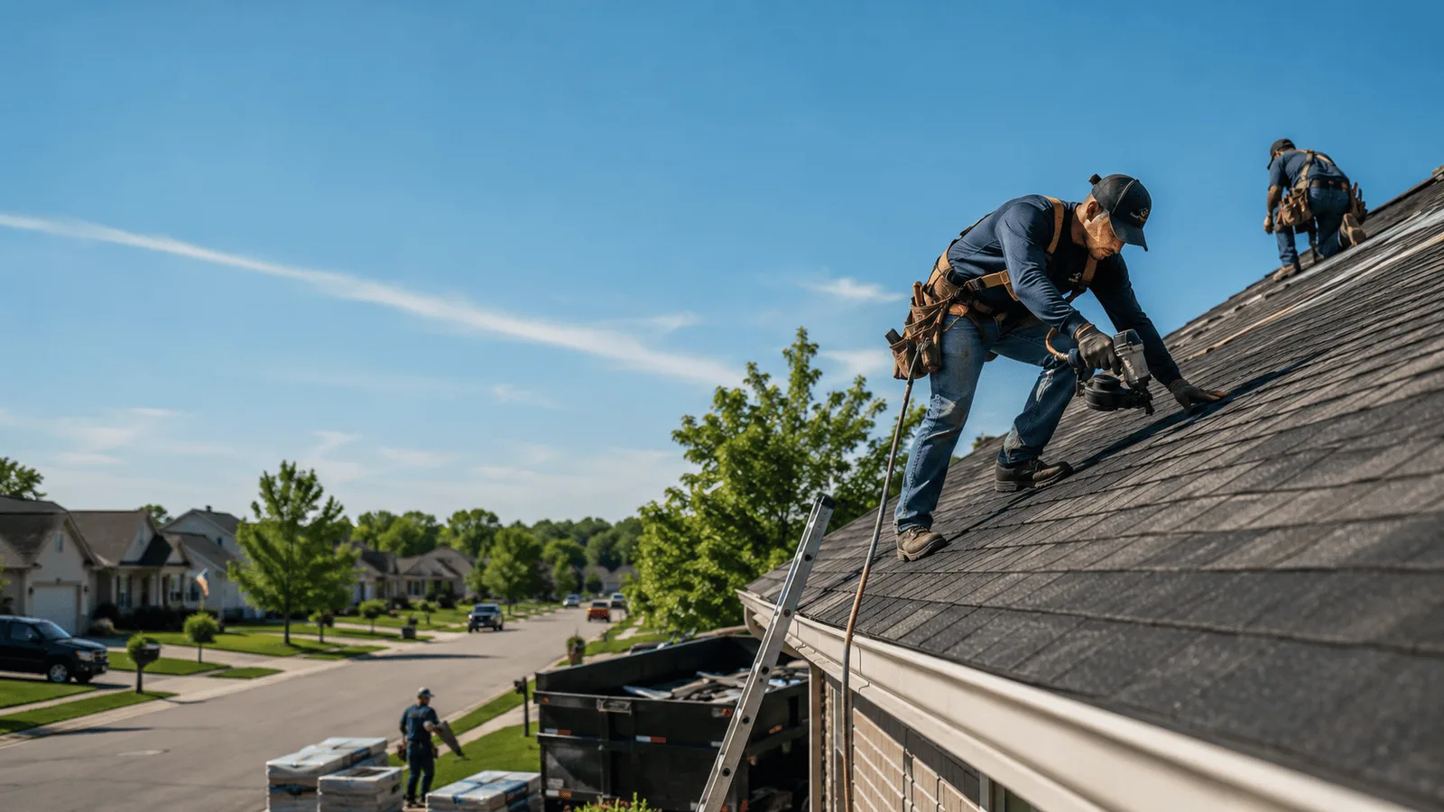 Roof Inspection in The Plains, OH